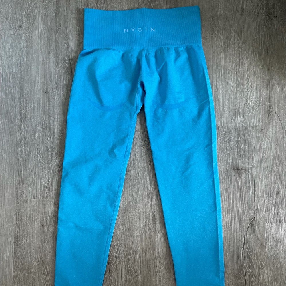 NVGTN Contour seamless legging - Caribbean Blue